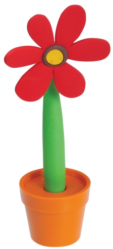 עט פרח במעמד שולחני